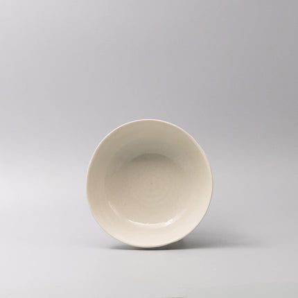 Bowl Organic Shape 11cm Kanso Soft White Glaze