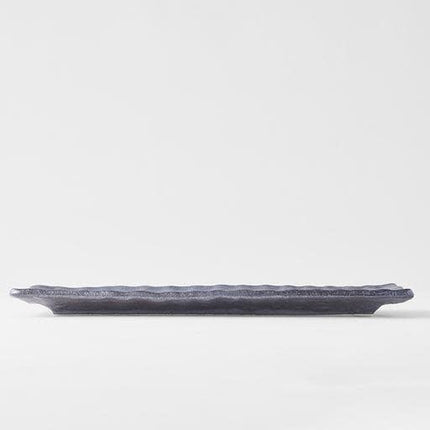 Sashimi Plate 33cm Crumpled Design