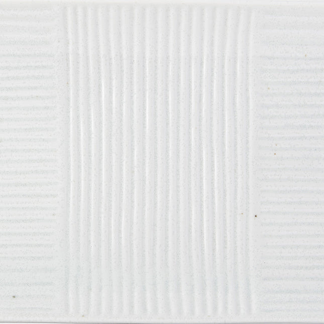 Sushi Plate 21cm Line White Design