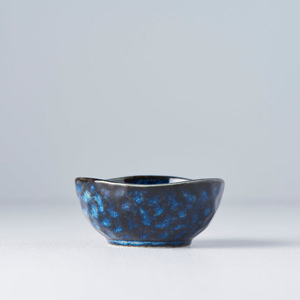 Sauce Dish Organic Shape 8.5cm Kanso Indigo Blue Glaze