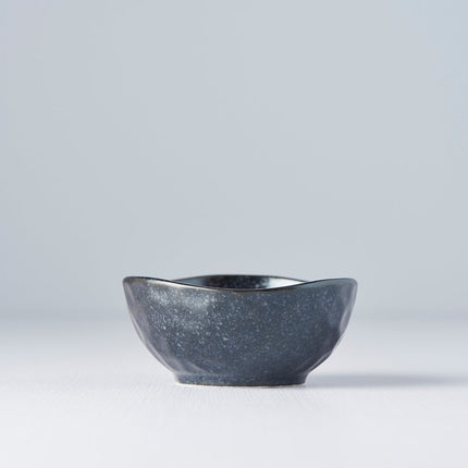 Sauce Dish Organic 9cm Kanso Matt Black Glaze