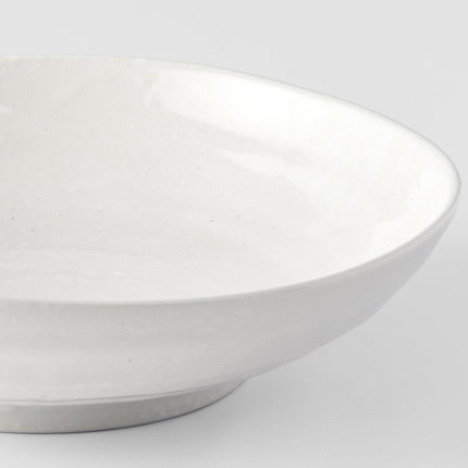 Pasta Bowl 21cm Kanso Soft White Glaze