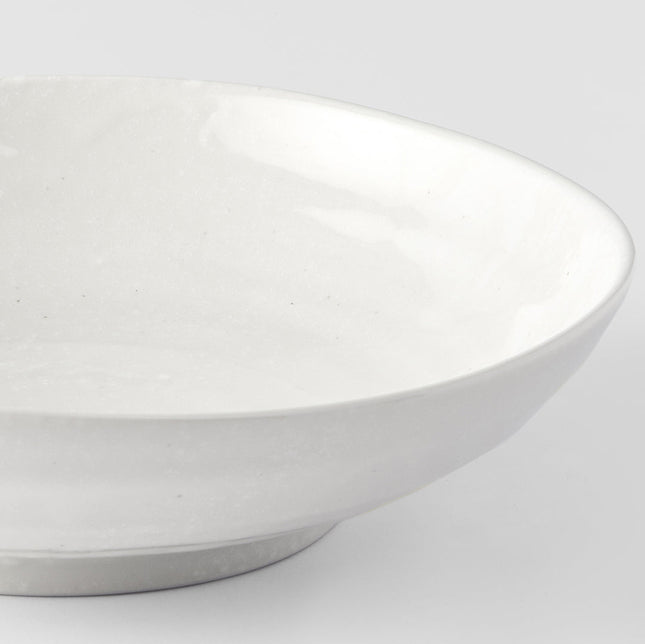 Pasta Bowl 21cm Kanso Soft White Glaze