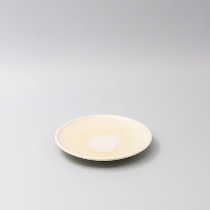 Tapas Plate 17cm Buttermilk Glaze
