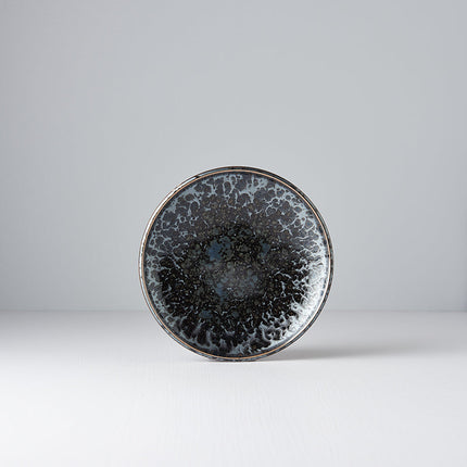 Tapas Plate 17cm Black Pearl Glaze