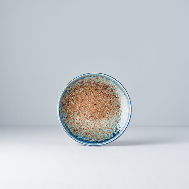 Tapas Plate 17cm Earth & Sky Glaze