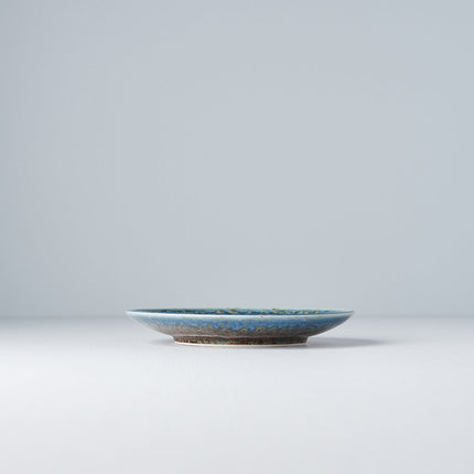Tapas Plate 17cm Earth & Sky Glaze