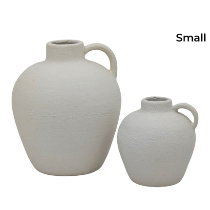bulk 6 Minimalist Nordic Vase w Handle 12cm