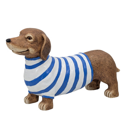 Magnesia Blue Beach Dachshund 50cm