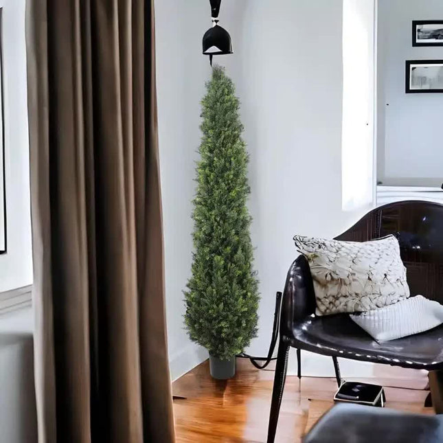 Artificial Cypress Pine Tree UV Resistant 2.1M