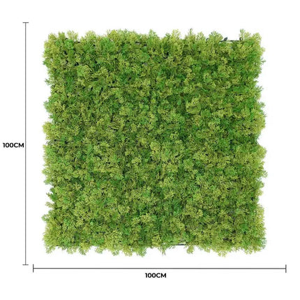 Nearly Natural Two-tone Moss Panel UV Resistant 100cm x 100cm (Back Order Only)
