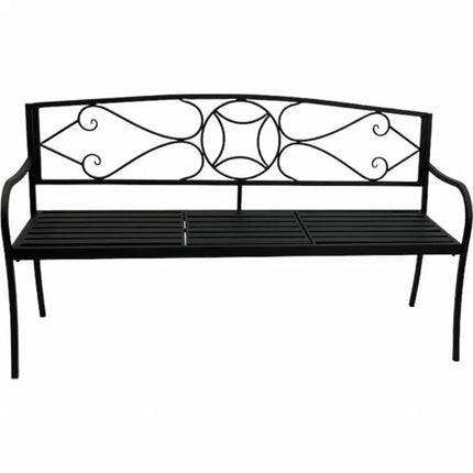 Otis Metal Garden Bench 87cm
