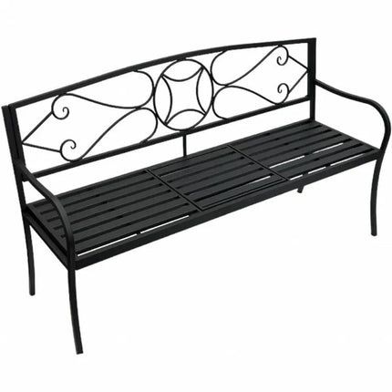 Otis Metal Garden Bench 87cm