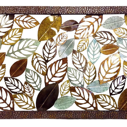 Xlarge Leaves Metal Wall Art 152x102cm