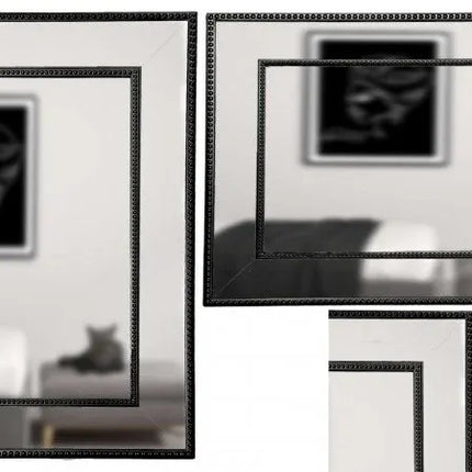 Luke Traditional Mirror Black