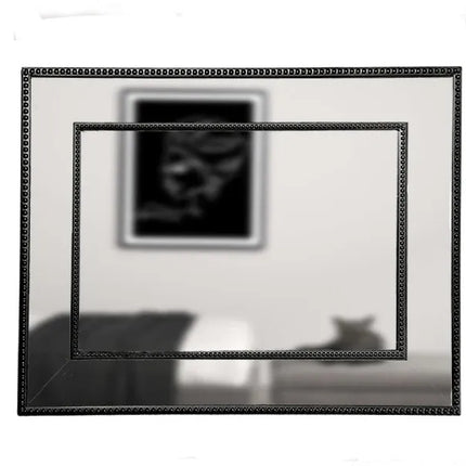 Luke Traditional Mirror Black