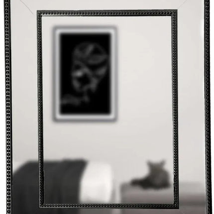 Luke Traditional Mirror Black