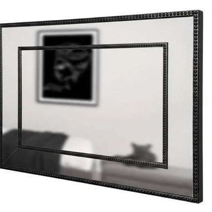 Luke Traditional Mirror Black