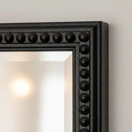 Luke Traditional Mirror Black