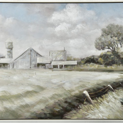 Country Framed Canvas 122cm