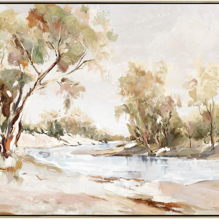 Bush Glow Framed Artwork 120cm
