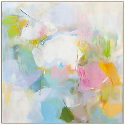 Bright As A Butto Framed Artwork 80cm