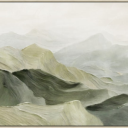 Misty Mountain Framed Artwork 120cm
