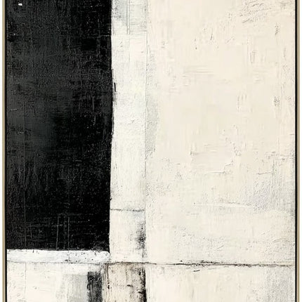 Black & White Framed Artwork 120cm