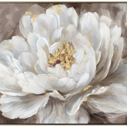 Gloria Floral Framed Artwork 120cm