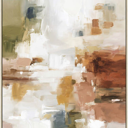 Echoes Of Colour Framed Artwork 120cm