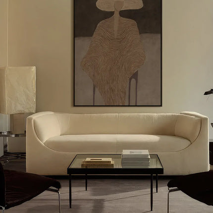 Seated Introspection Artwork