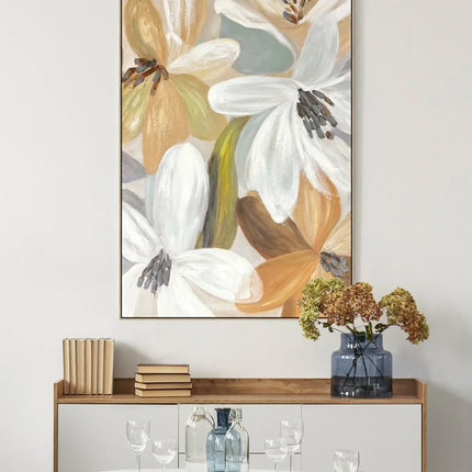 Strata Floral Artwork