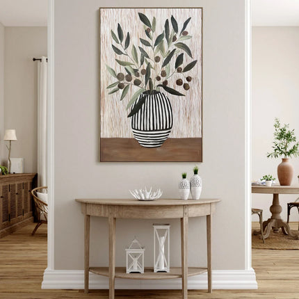 Olives in the Vase Tonal Artwork