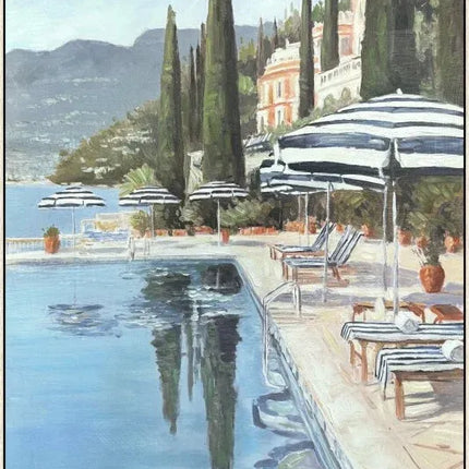 Como by the Pool Artwork