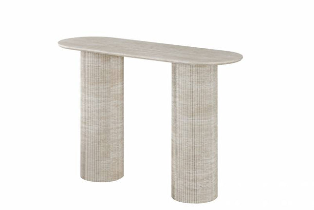 Elodie Console Table Travertine 120x78cm
