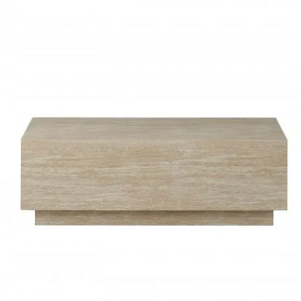 Sonia Coffee Table - Travertine Look