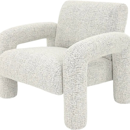 Lily Chair - Beige, Black & White