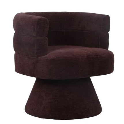 Elliot Swivel Chair - Burgundy