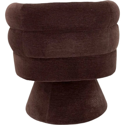 Elliot Swivel Chair - Burgundy