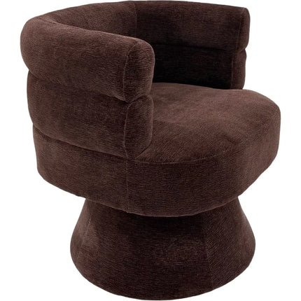 Elliot Swivel Chair - Burgundy