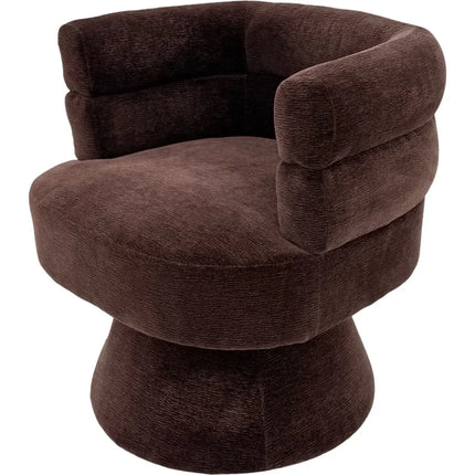 Elliot Swivel Chair - Burgundy