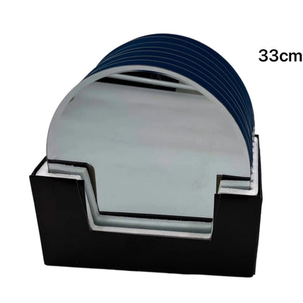 Bulk 8 Mirror Candle Holder 33cm