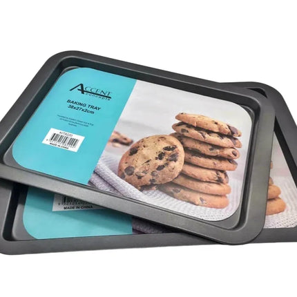 Bulk 12 Baking Tray Small 38x27x2cm