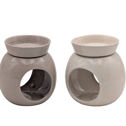bulk 24 Ceramic Round Oil Burner 2 Asst 12cm