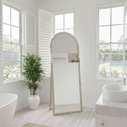 Bulk 2 Ps Arched Wall Mirror 60x90cm