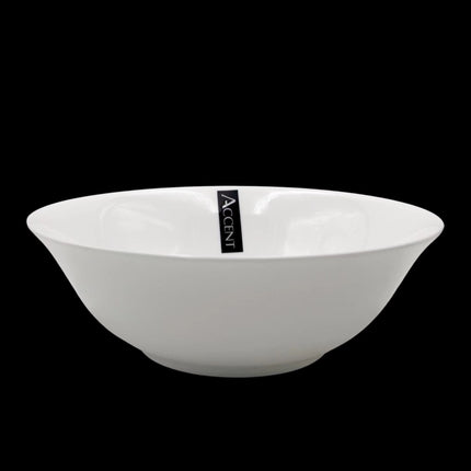 bulk 24 White Fine Bone China Bowl 7.25in