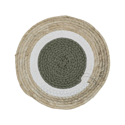 Bulk 24 Paper Rope Round Placemat 30cm