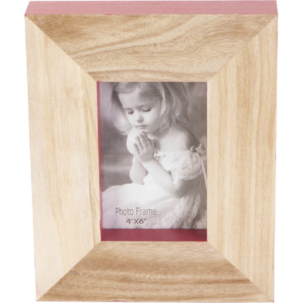Wood Single Photo Frame 23cm