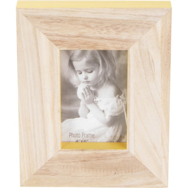 Wood Single Photo Frame 23cm