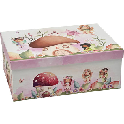 Bulk 2 Mushroom & Angel Gift Box Set 18 43x34x16cm